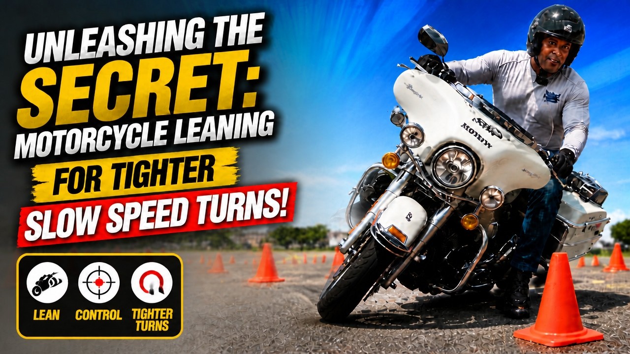 Unleashing The Secret: Motorcycle Leaning For Tighter Slow Speed Turns ...