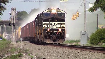 NS E49 ES40DC/C40-9W/SD70 Standard Cab dead in tow Killer Dust action Notch 8