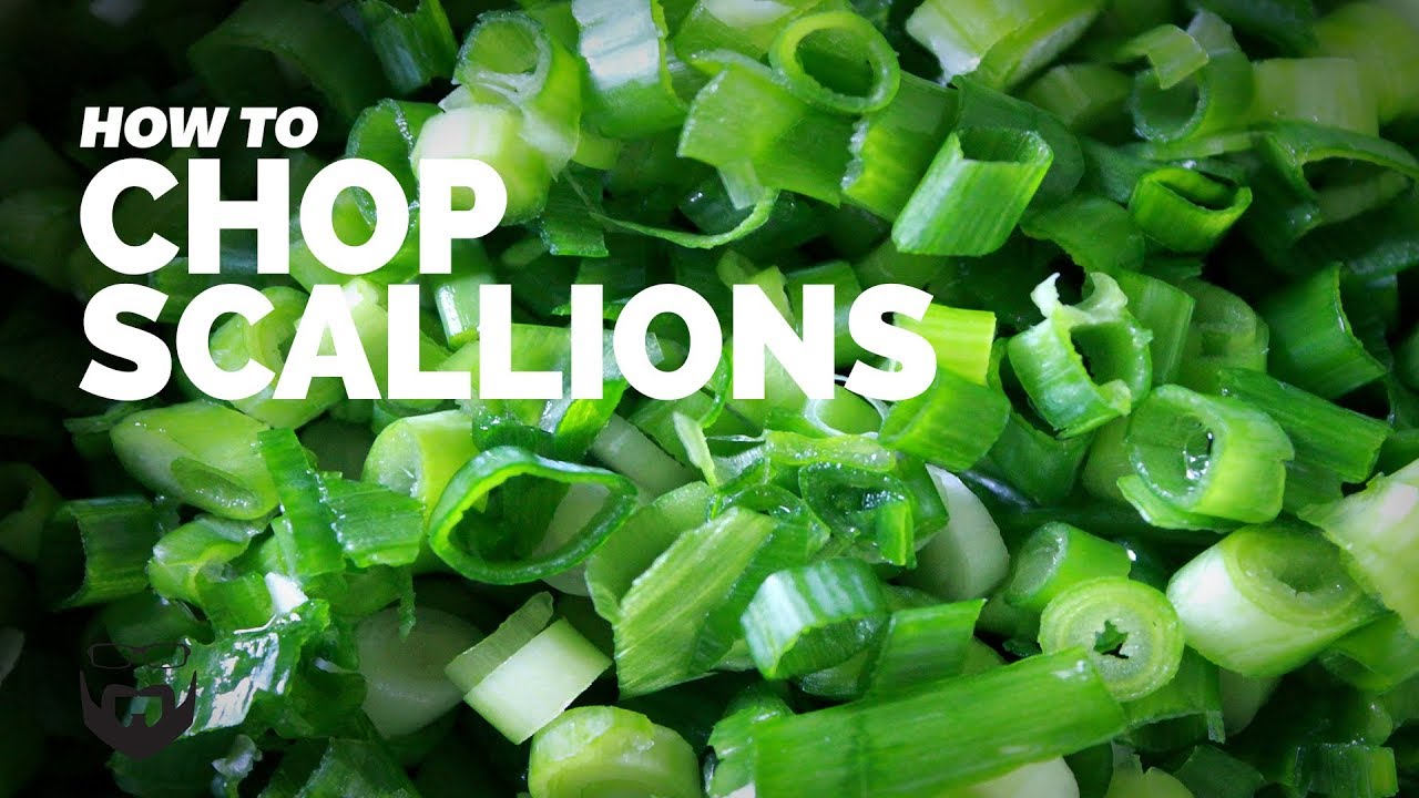 How to Chop Green Onions - always use butter
