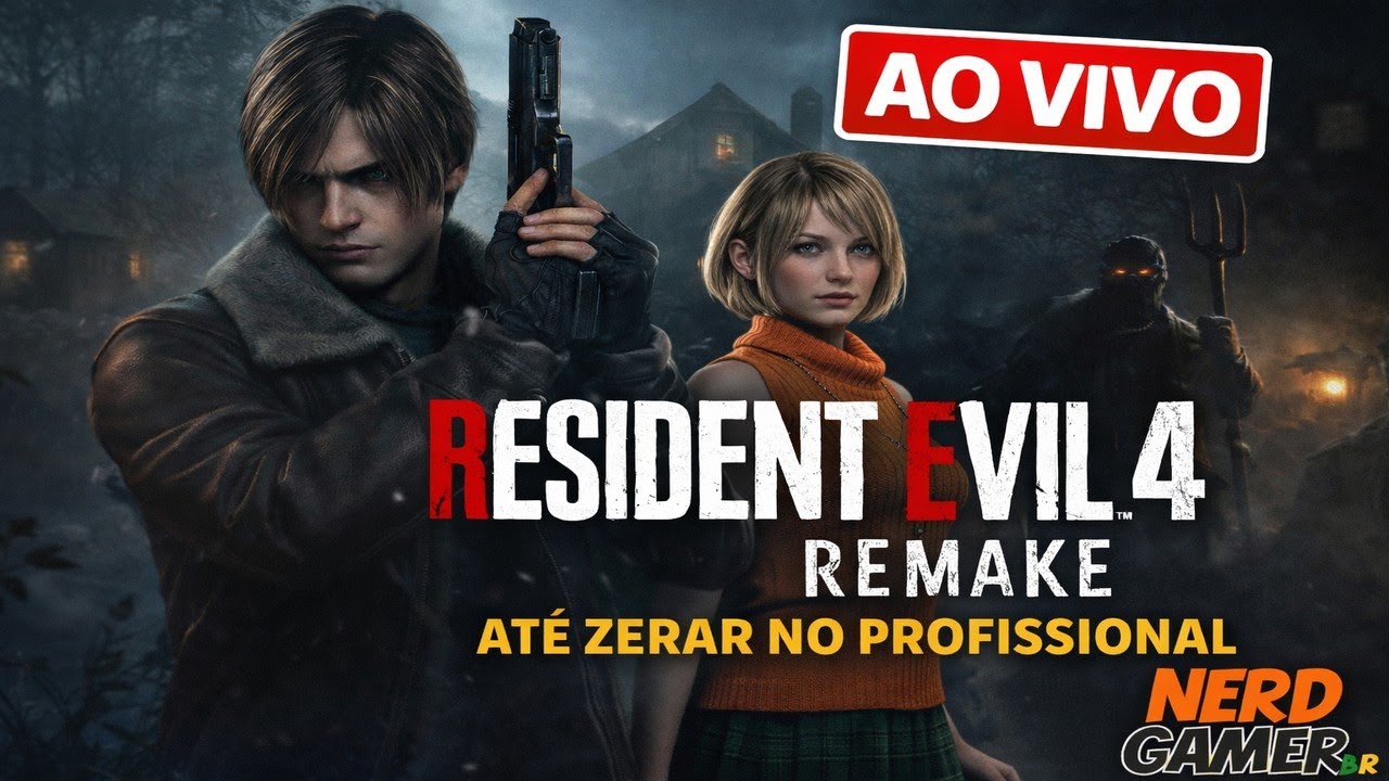 🔴 RESIDENT EVIL 4 REMAKE  pra acabar bem o final de semana!