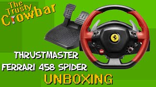 An unboxing of the thrustmaster ferrari 458 spider racing wheel. to
view review / discussion this please follow link: http://www./watc...