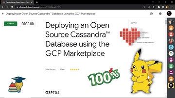 Deploying an Open Source Cassandra™ Database using the GCP Marketplace || [GSP704] || Solution