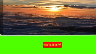 Sunset Green Screen Sunset Clouds Green Screen