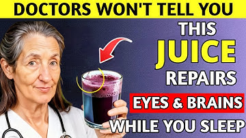 Seniors: These 4 CHEAP Juices to Restore Vision and Memory While You Sleep! |Barbara O