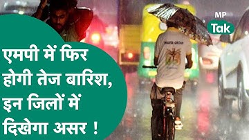 एमपी मे भारी बारिश का अलर्ट, इन जिलों में  दिखेगा सबसे ज्यादा असर ! MP Tak