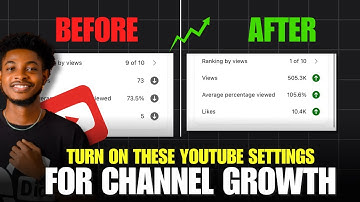 11 YouTube Settings Small Channels Must Turn On to Get Recommended | YouTube SEO
