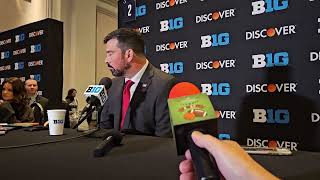 Ryan Day Ohio State HC Big Ten 🏈 Media Days 7.29.26