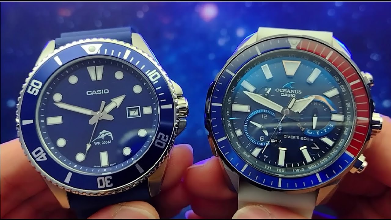 Casio Oceanus OCW-P2000C-2A review. This is first diver