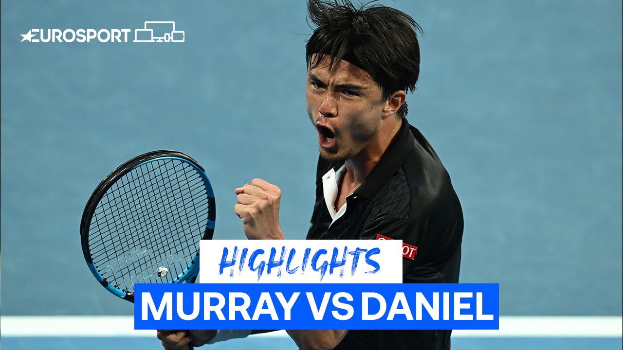 Andy Murray Knocked out by Impressive Taro Daniel Eurosport Tennis