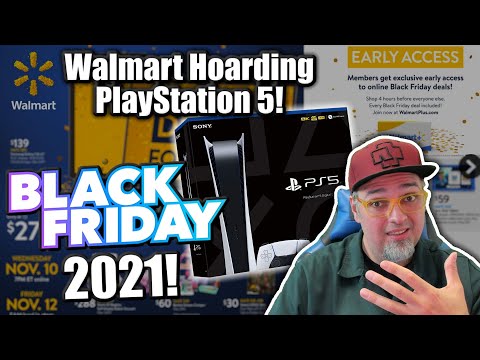 Black Friday 2021 Ads! NEW Walmart Deals & Stockpiling PlayStation 5 Consoles!