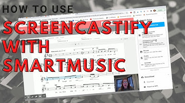 How to Use Screencastify WITH Smartmusic to record audio and video!  Screencastify tutorial