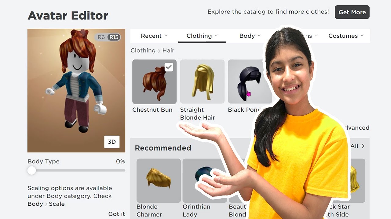 How to Customize your ROBLOX Character 