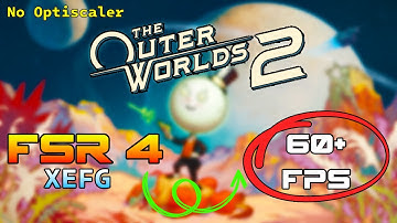 The Outer Worlds 2 FSR 4 met XESS Frame Generation