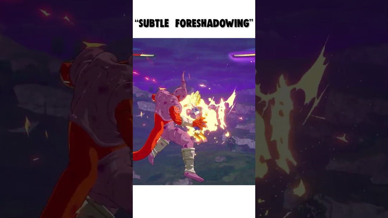 Subtle foreshadowing In Dragon Ball Sparking Zero 😭