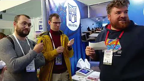 Видео с викторины Eduvet на выставке Национальной ветеринарной конференции NVC.