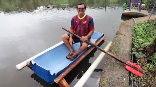 COMO FAZER UM BARCO USANDO UM TAMBOR (BOMBONA) DE 200L