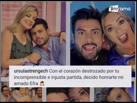 Amigos y famosos se despiden de Efraín Ruales en redes sociales