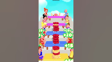 Pancake Run 🥭🎂🍌 All Levels Walkthrough Mobile gameplay IOS, Android #shorts
