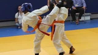 kids kyokushin karate fast knockout 6 years oroshi kakato