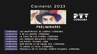 Carnaval de Córdoba 2023 - 2ª Preliminar (01/02/2023)