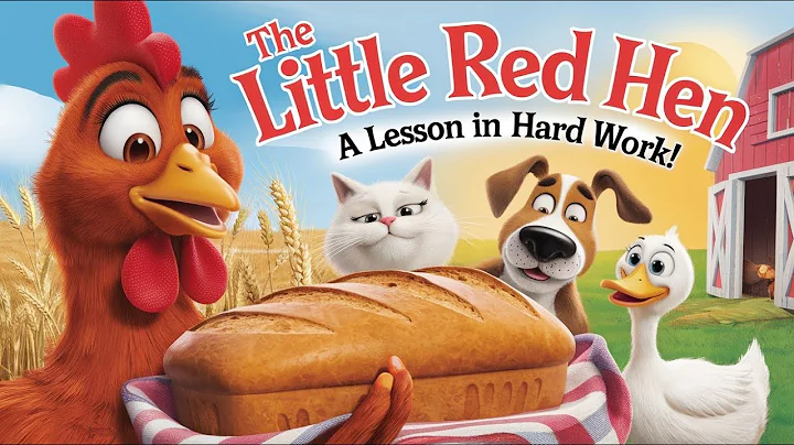 The Little Red Hen | Fun Kids Story About Hard Work and Teamwork | Bedtime Stories