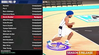 NEW SEASON 5 DRIBBLE PULL UP NBA 2K24!