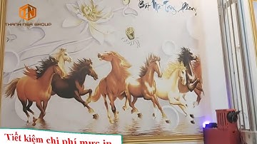 Máy in tranh tường 3D YC250 / maynganhsontn.com/ 0916 542 127