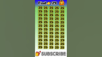 💕 #puzzle 👉 29 #ढूंढो #gkhindishort #quiz find the odd number😋 #short #phaliya #gkquestion #maths 😝👀