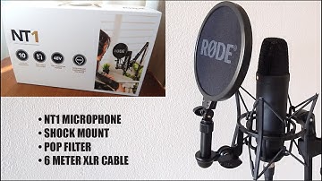 RØDE NT1 Microphone Kit  🎤 (Unboxing, Setup & Review)
