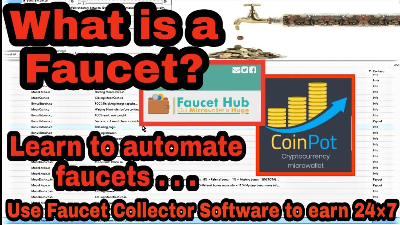 Earn Free Cryptocurrency Using Crypto Faucets And Coinpot