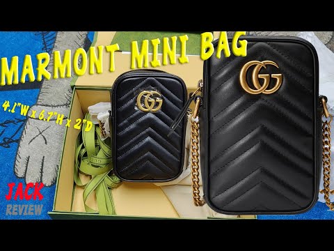 GUCCI UNBOXING NEW HOTTEST BAG OF 2022 “ GG MARMONT MINI BAG