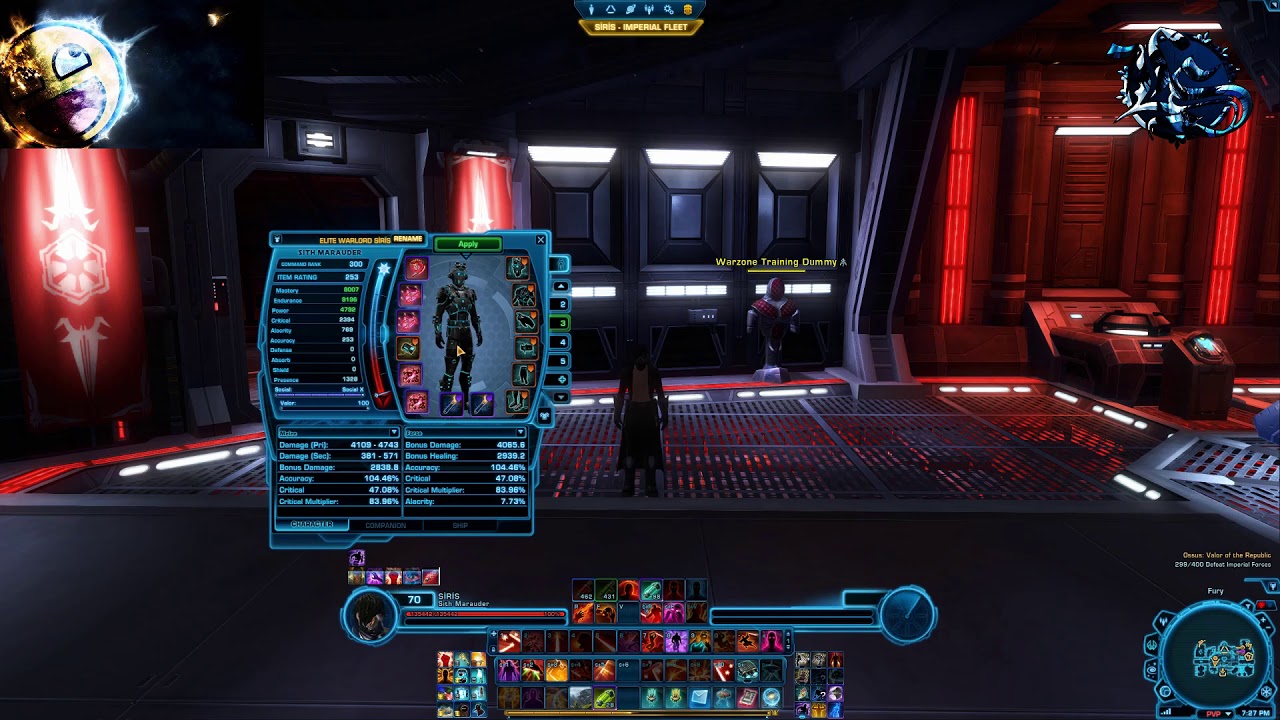 For pvp builds swtor SWTOR Smuggler