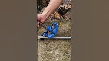The pipe bender is so convenient #good tools to share #convenient and practical