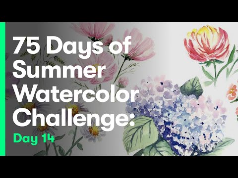 75 Days of Summer Watercolor Challenge: Day 14