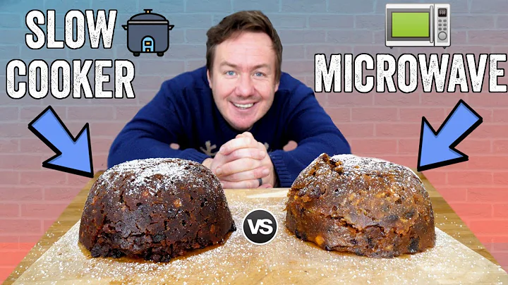 10 Hour vs 10 Minute Christmas Pudding | Fast vs L...