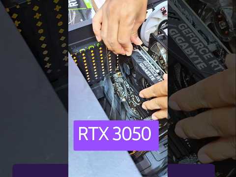 NVIDIA GeForce RTX 3050 Installation |