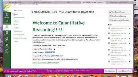 Brief Class Intro MTH 154 Fall 2020