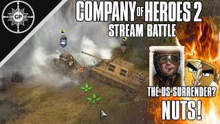 Armor Company FTW?!? - Company of Heroes 2 Stream Battles