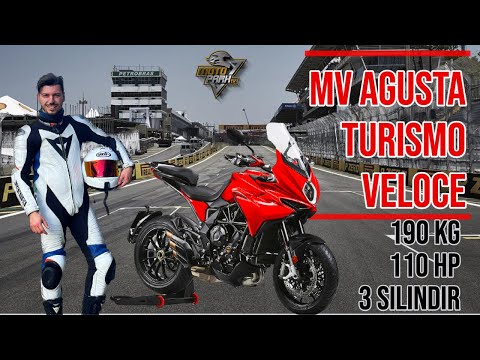 O BİR KIRMIZI FÜZE ! / MV AGUSTA TURİSMO VELOCE / DİK OTURUŞLU RACİNG :)