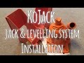 KoJack - Jack & Levelling system -  Installation onto a caravan