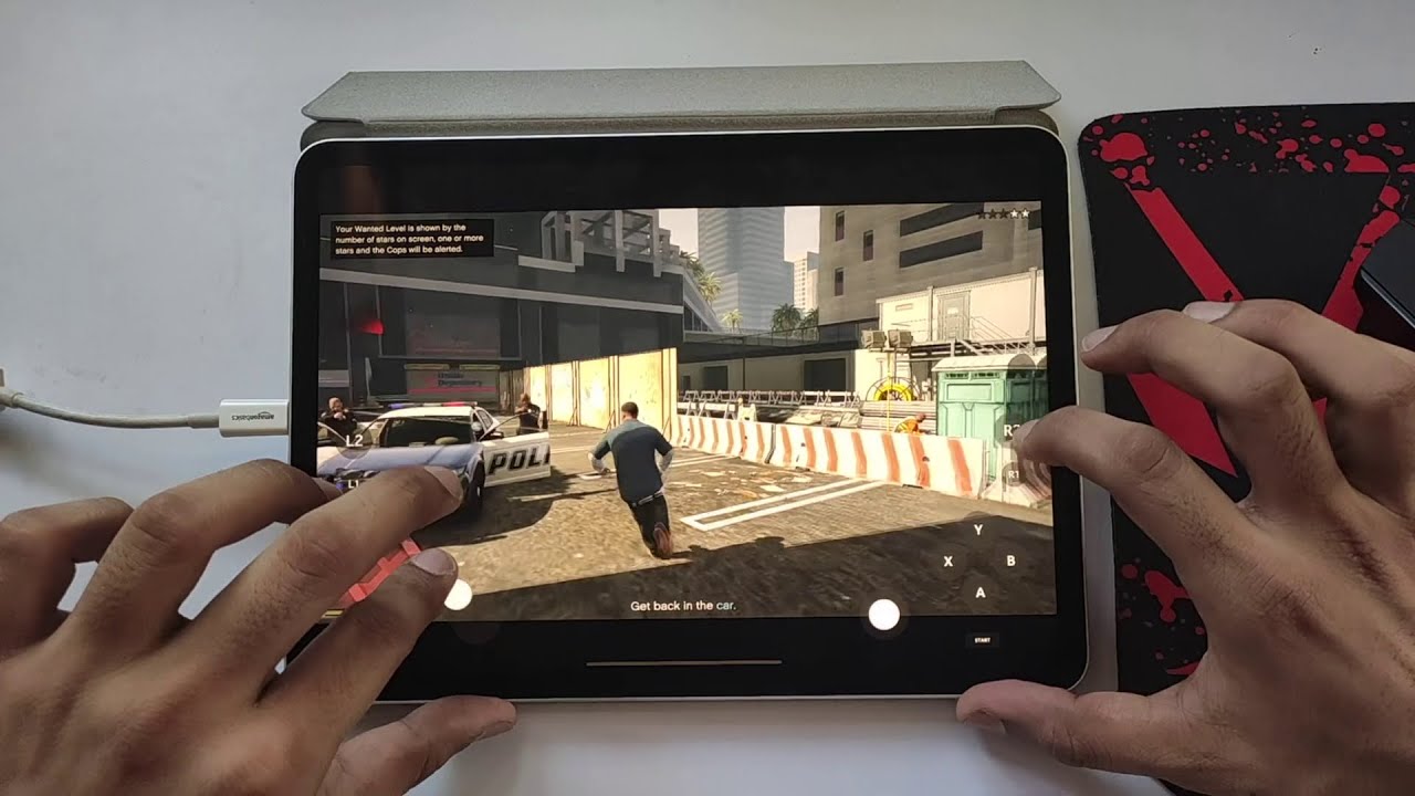 Playing GTA 5 on iPad Pro/Air... Stream PC Games to Android/iOS - YouTube
