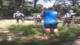 COP THREATENS MAN OVER CAR KEY