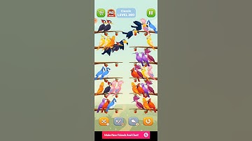 Bird sort puzzle walkthrough #viral #shorts #trending #short #birds