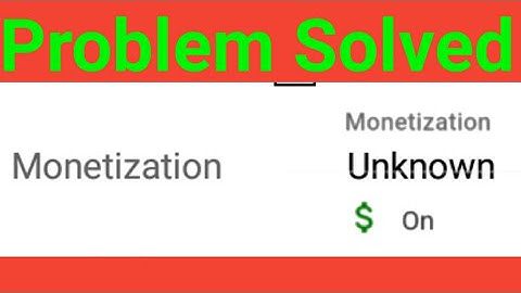 YouTube monetization unknown | studio monetization problem | How to solve