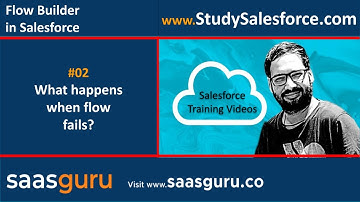 02 What happens when screen flow fail in salesforce lightning | Salesforce Training Video Series