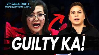 GUILTY AGAD ang hinatol ni Luistro kay VP Sara Duterte sa Impeachment Trial Day 1