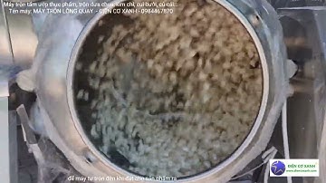 Máy trộn tẩm ướp dưa muối, cải muối, kim chi, tẩm ướp thực phẩm - Điện Cơ Xanh - 0984467870