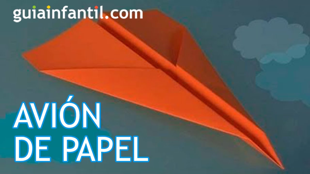 Principiante dolor de muelas Correctamente Cómo hacer una avión de papel - YouTube