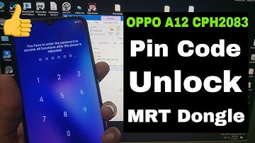 OPPO A12 CPH2083 Password/Pin/Passcode Remove With MRT Dongle | OPPO A12 CPH2083 Hard Reset