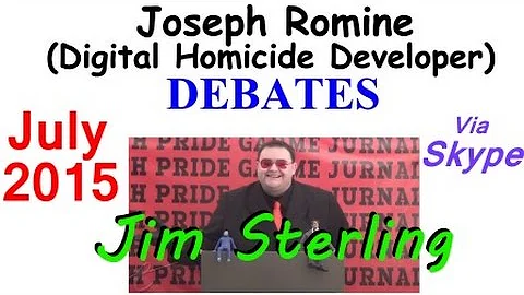 Jim Sterling VS Robert Romine of Digital Homicide ...